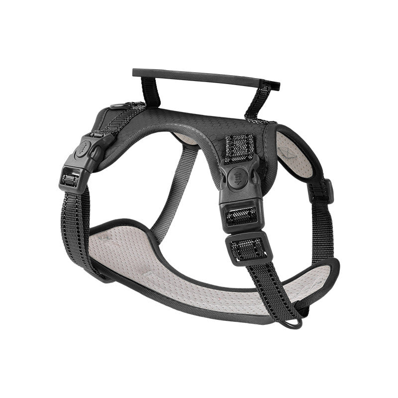 Adjustable No-Pull Dog Harness with Metal Buckle