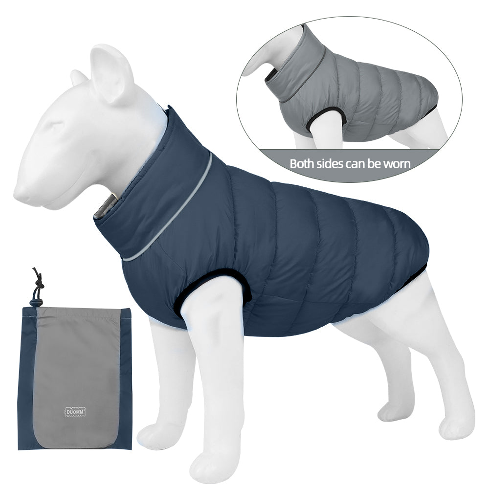 Reversible Puffer Dog Vest