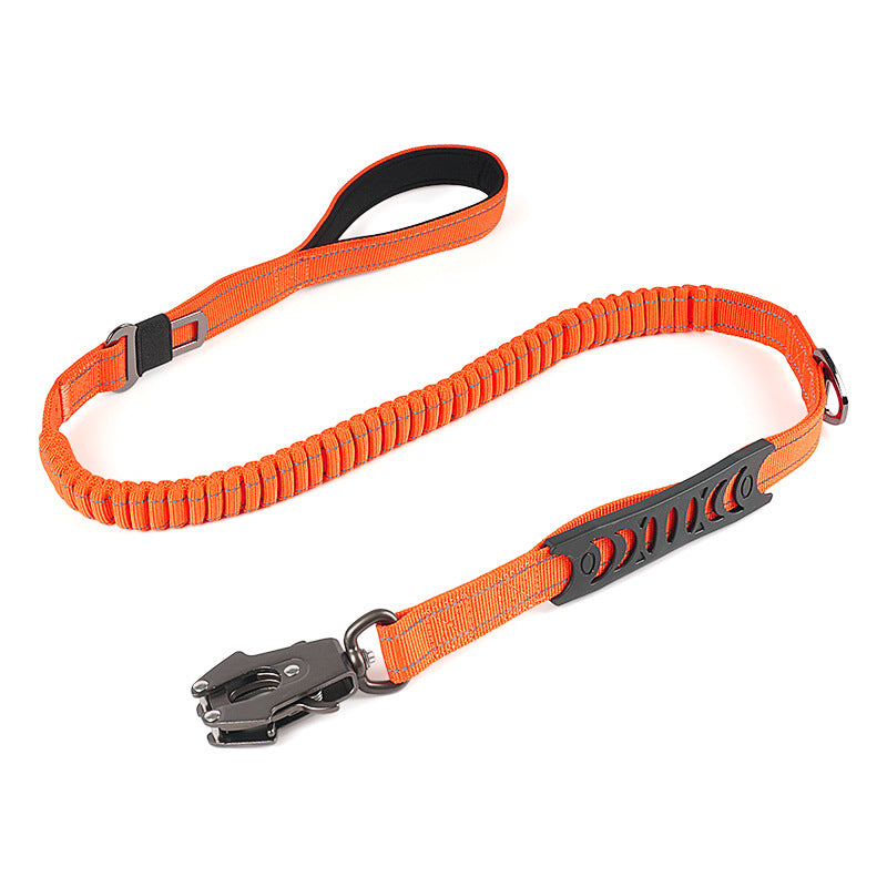 Tactical Dog Leash with Quick Release & Shock Absorption