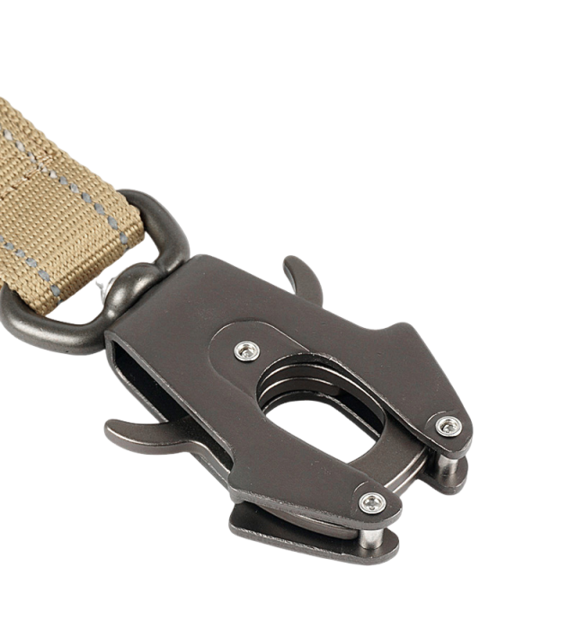 Tactical Dog Leash with Quick Release & Shock Absorption
