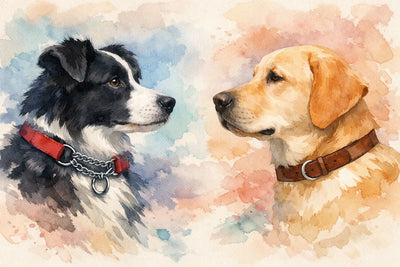 Martingale Collar vs Flat Collar