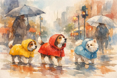 7 Best Dog Raincoats for City Walks