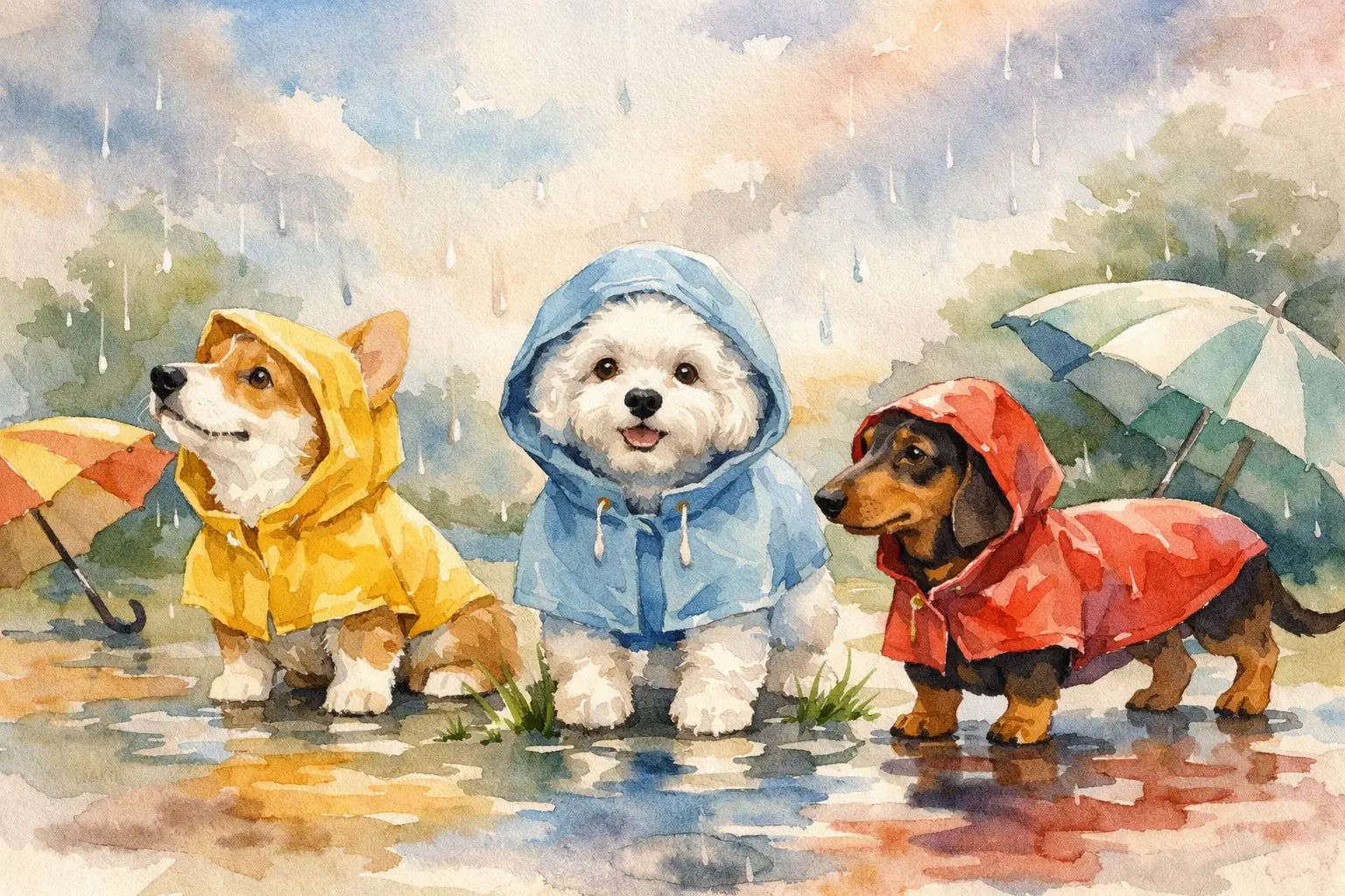 How to Style Dog Raincoat Outfit Ideas