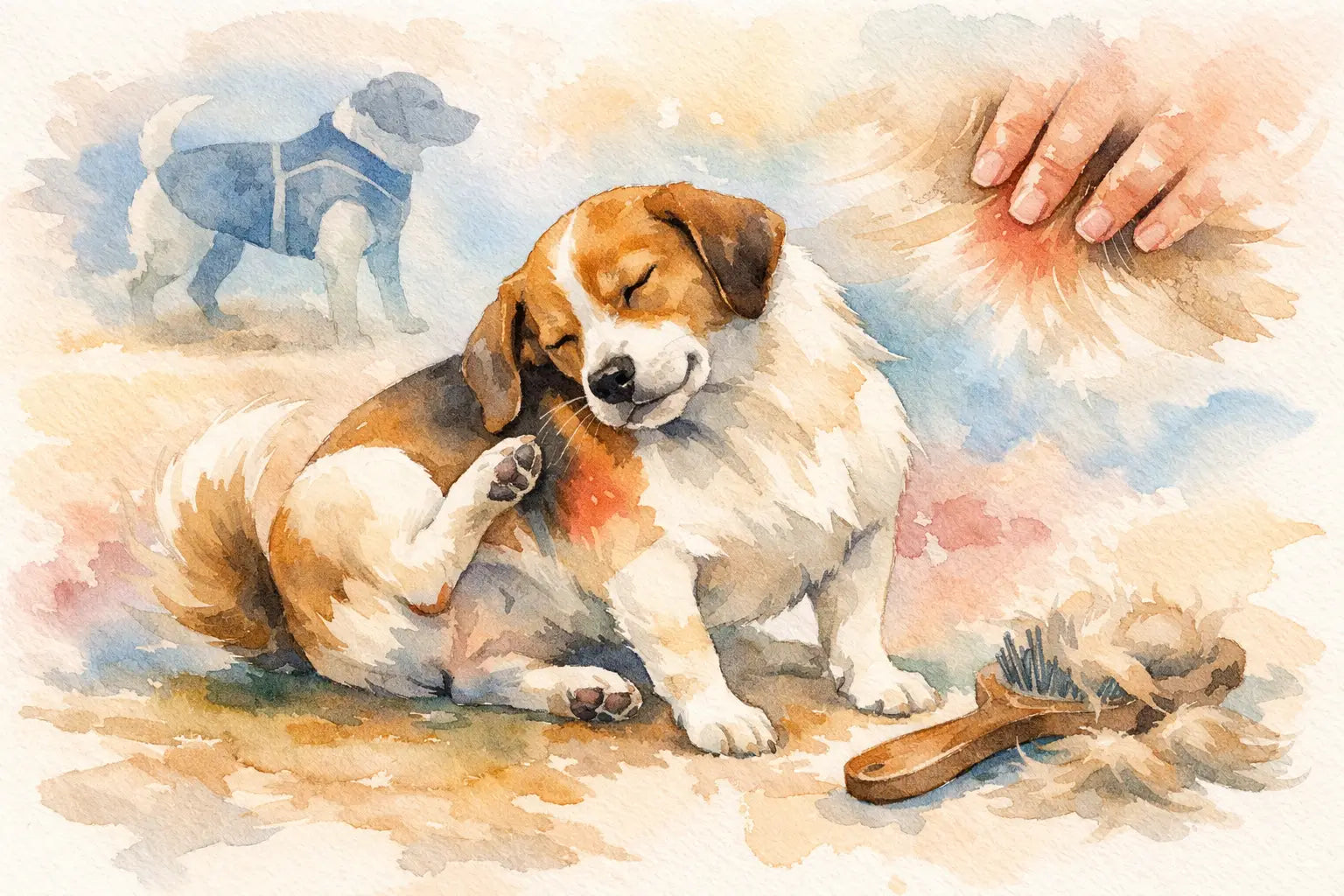 How to Stop Dog Coat Rubbing