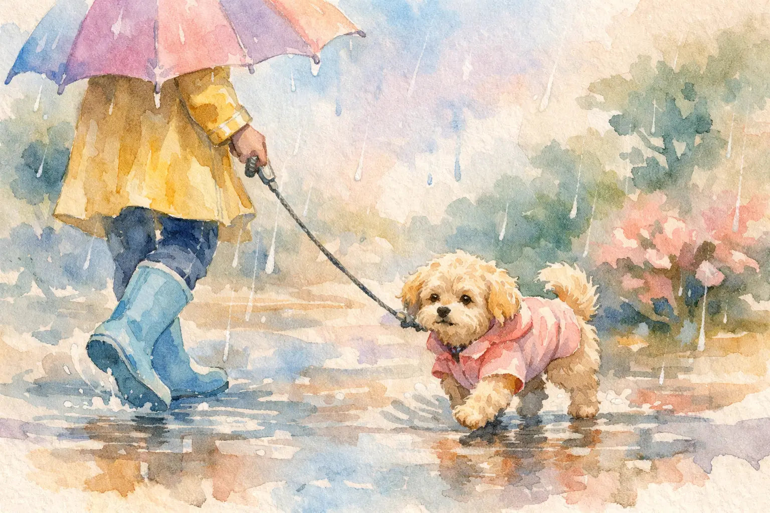 How to Waterproof Dog Walks That Stay Cute