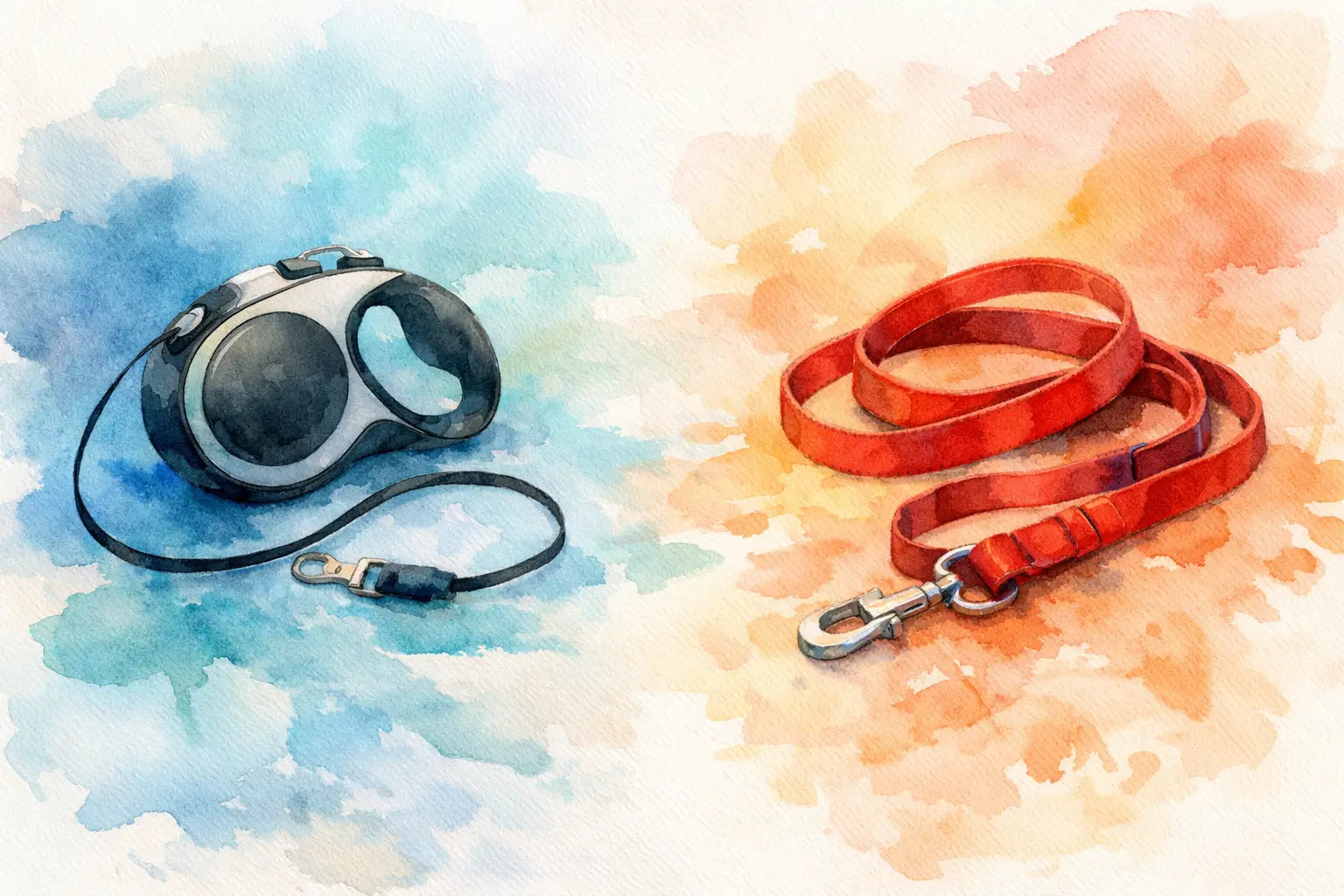 Retractable Leash vs Standard Leash