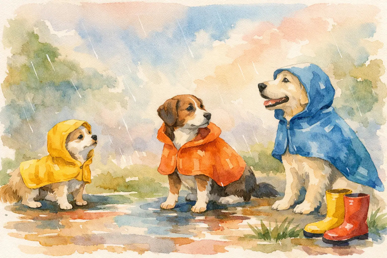 What Size Raincoat Does My Dog Need?