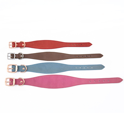 Premium Wide Leather Dog Collar