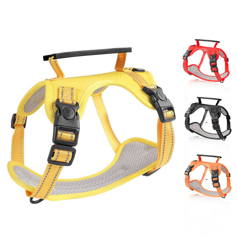 Adjustable No-Pull Dog Harness with Metal Buckle