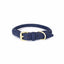Braided Leather Dog Collar and Leash Set