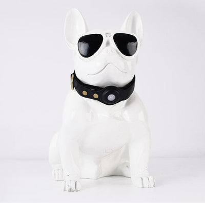 Leather AirTag Dog Collar