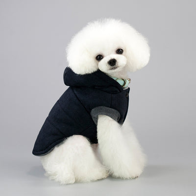 Cozy Quilted Dog Hoodie