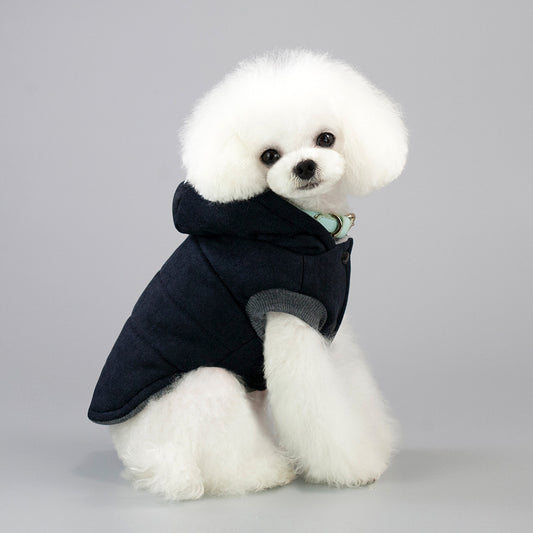 The Cozy Quilted Dog Hoodie