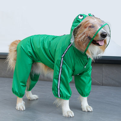 Frog-med Dog Raincoat