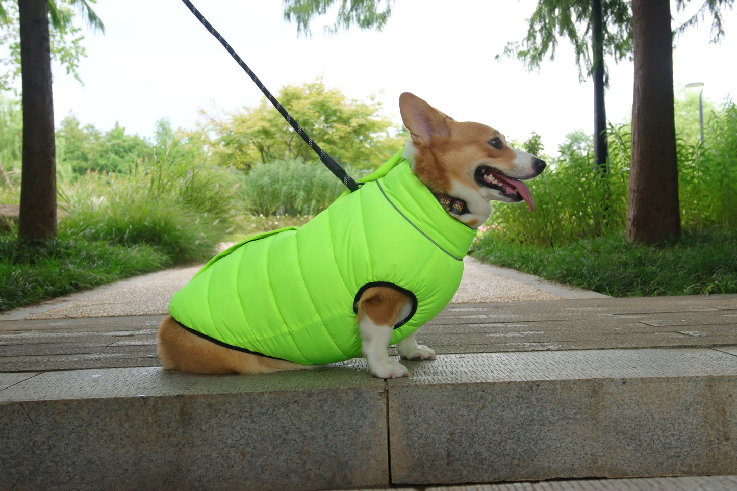 Reversible Puffer Dog Vest