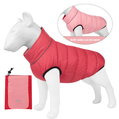Reversible Puffer Dog Vest