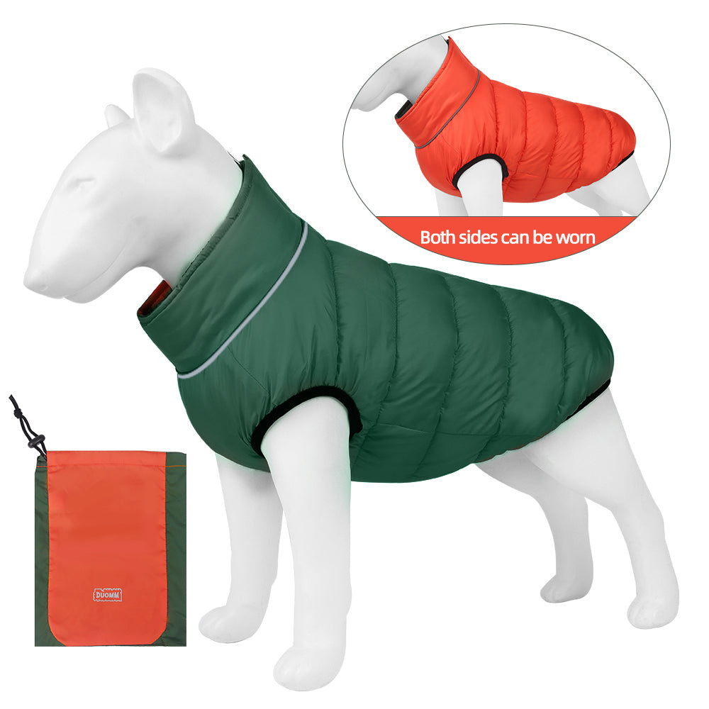 Reversible Puffer Dog Vest