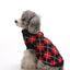 Argyle Charm Dog Sweater