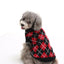 Argyle Charm Dog Sweater