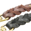 Braided Leather Dog Leash