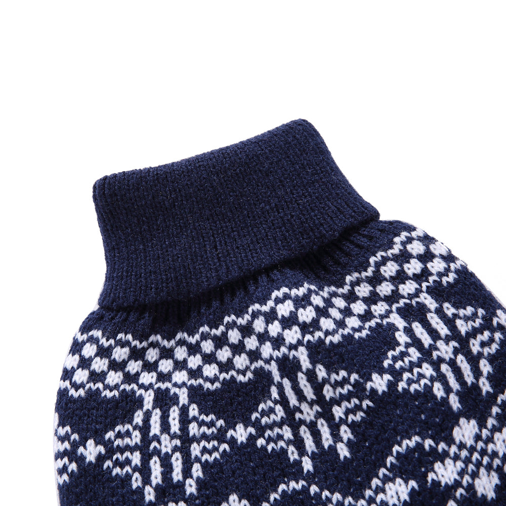 Winter Waves Dog Sweater