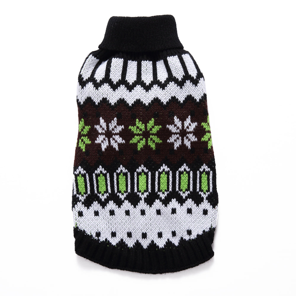 Snowy Paws Dog Sweater