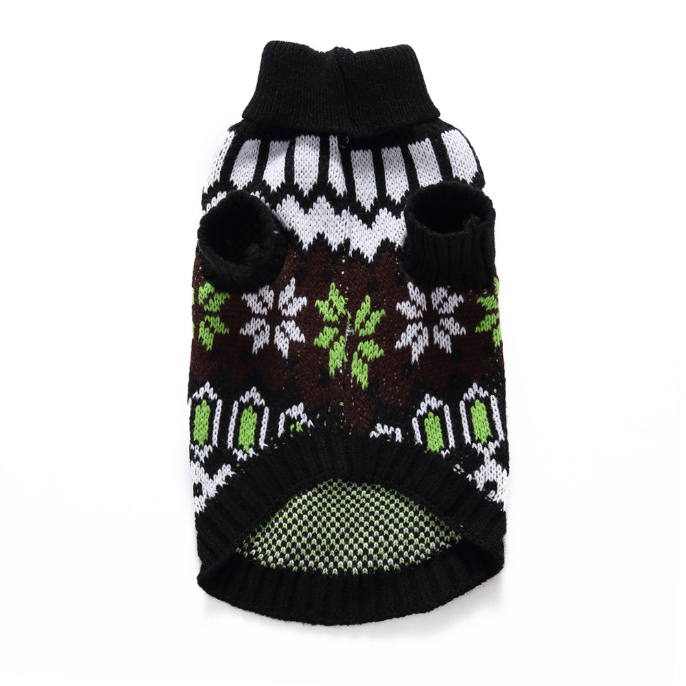 Snowy Paws Dog Sweater