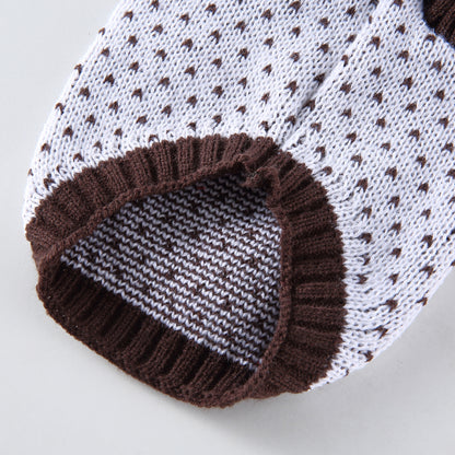 The Heart Print Dog Sweater