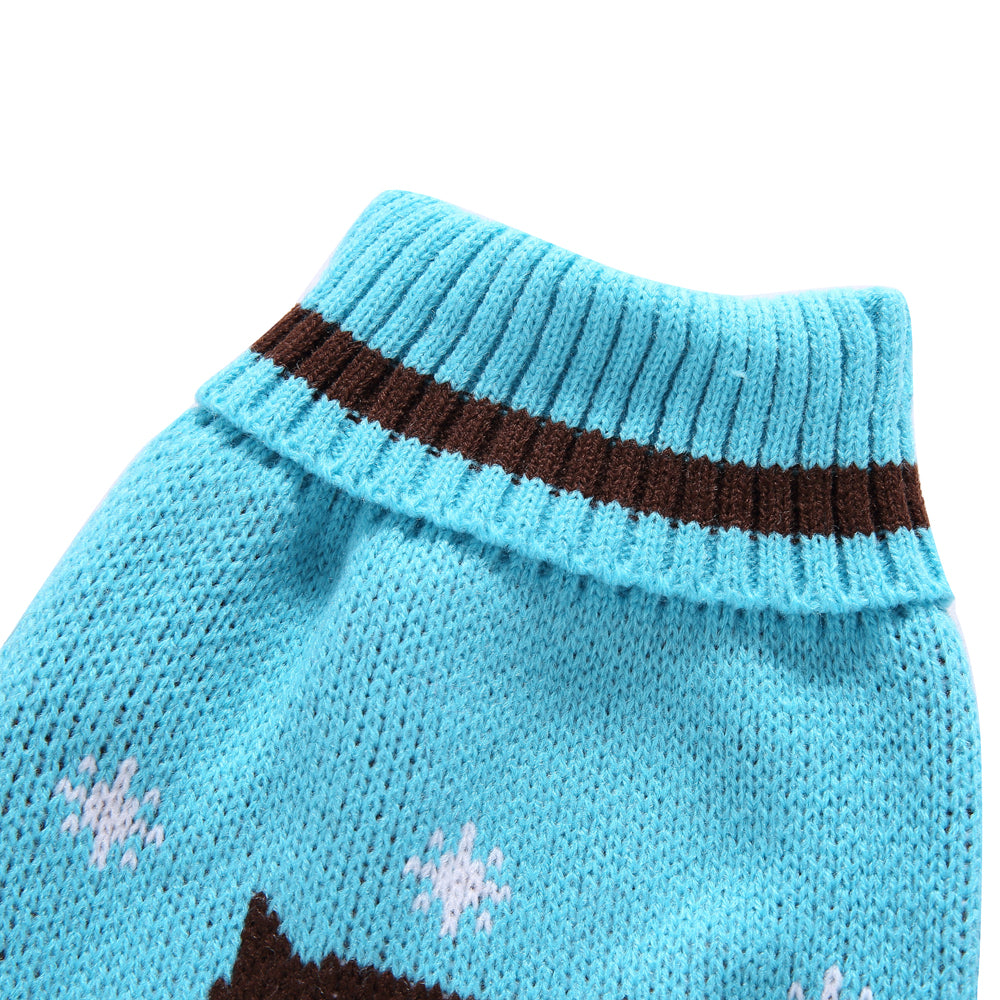 Cozy Owl Dog Sweater
