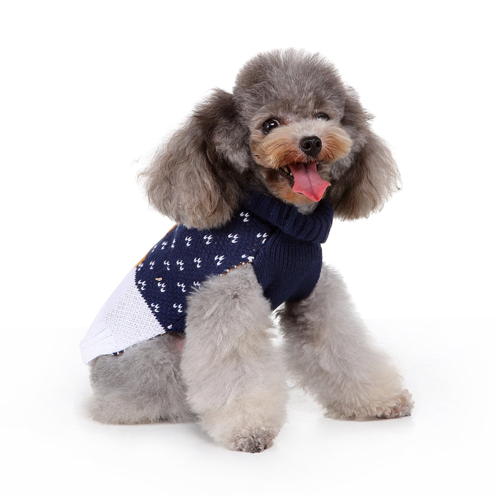 The Rudolph's Cozy Dog Sweater