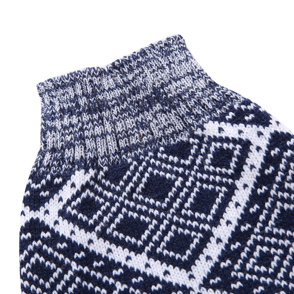 Cozy Diamond Dog Sweater