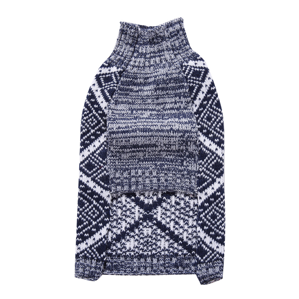 Cozy Diamond Dog Sweater