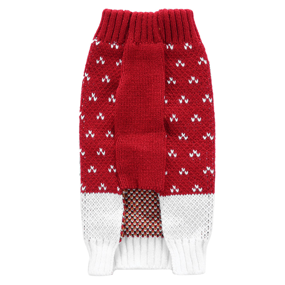 The Rudolph's Cozy Dog Sweater