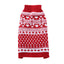Cozy Hearts Dog Sweater