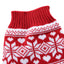 Cozy Hearts Dog Sweater