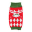 Festive Diamond Dog Sweater