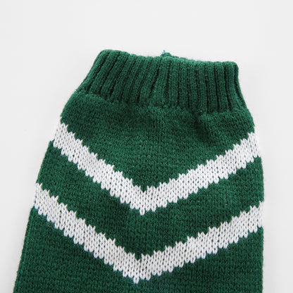 The Classic Stripe Dog Sweater