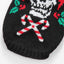 Skull & Candy Canes Dog Sweater