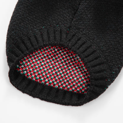 The Skull & Candy Canes Dog Sweater