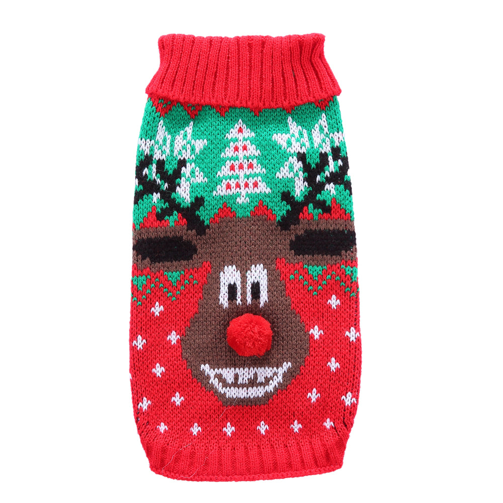 Jolly Reindeer Pooch Sweater