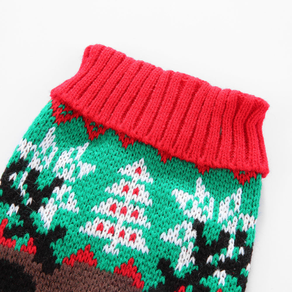 Jolly Reindeer Pooch Sweater