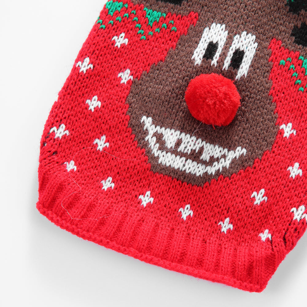 Jolly Reindeer Pooch Sweater