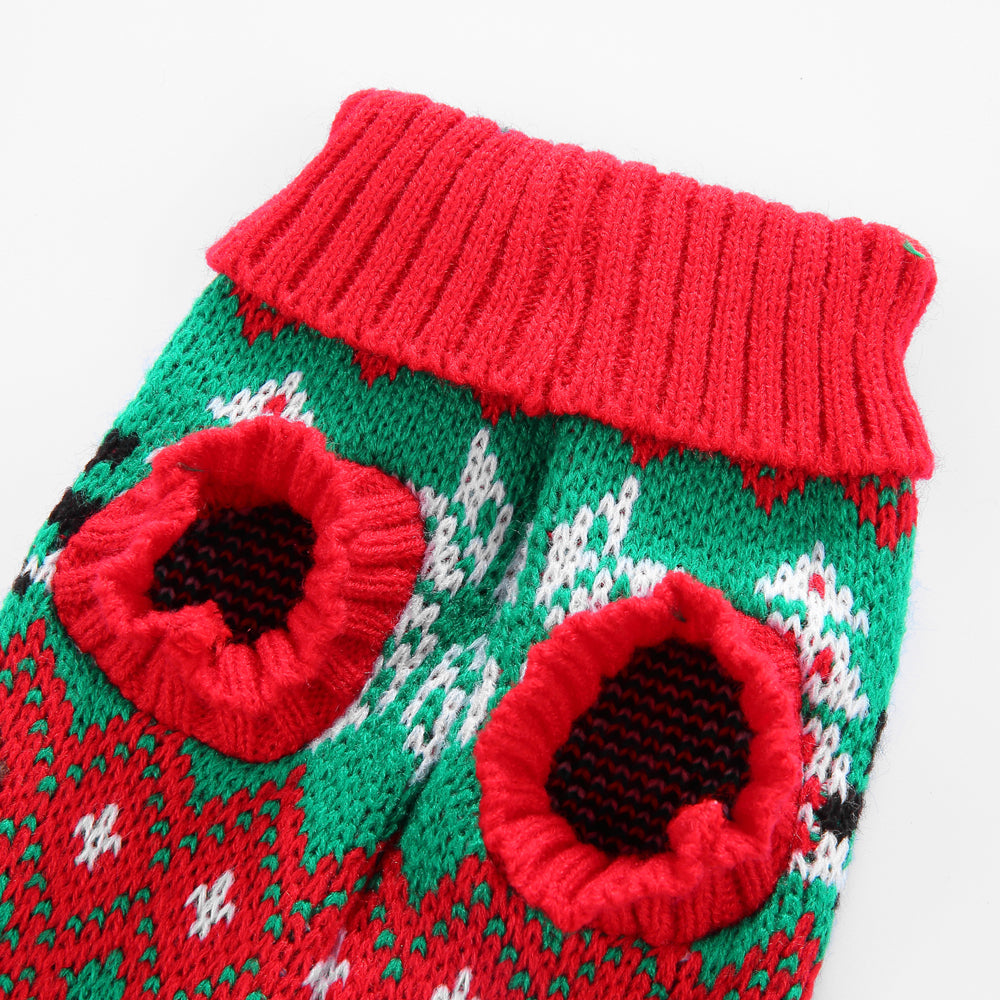 Jolly Reindeer Pooch Sweater