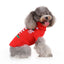 Festive Holiday Candy Cane Dog Sweater