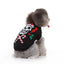 Skull & Candy Canes Dog Sweater