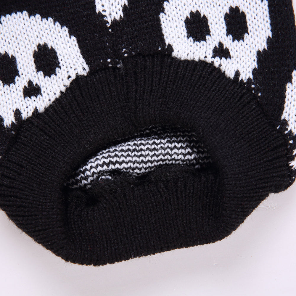 Spooky Skulls Dog Sweater