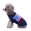 Patriotic Stars Dog Sweater