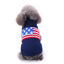 Patriotic Stars Dog Sweater