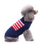 Patriotic Stars Dog Sweater