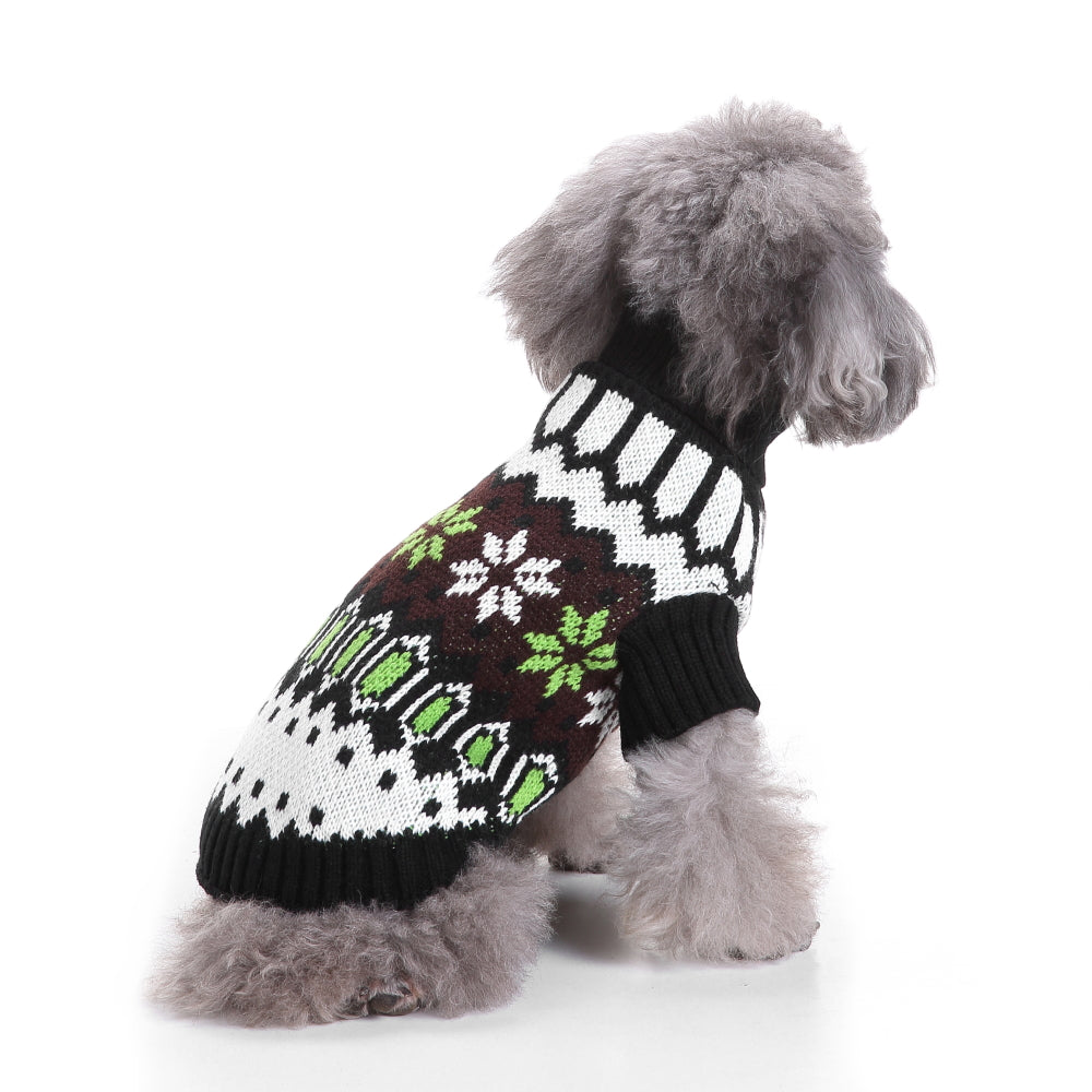 Snowy Paws Dog Sweater